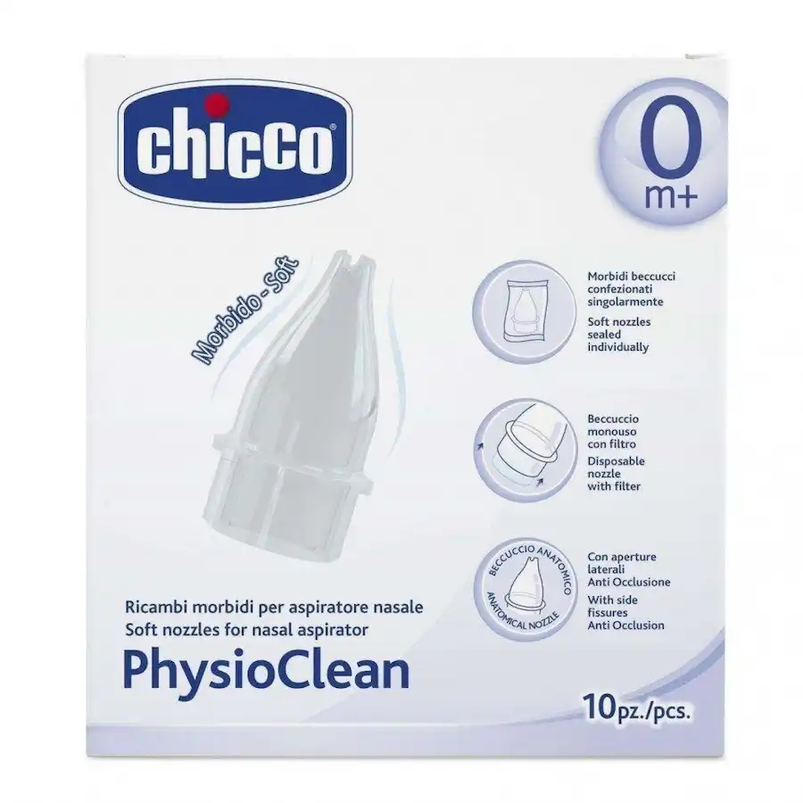 Chicco - Recambios Sondas Aspirador Physio Clean Goteo nasal y senos paranasales 1 pieces unisex - Chicco - Comparador de precios