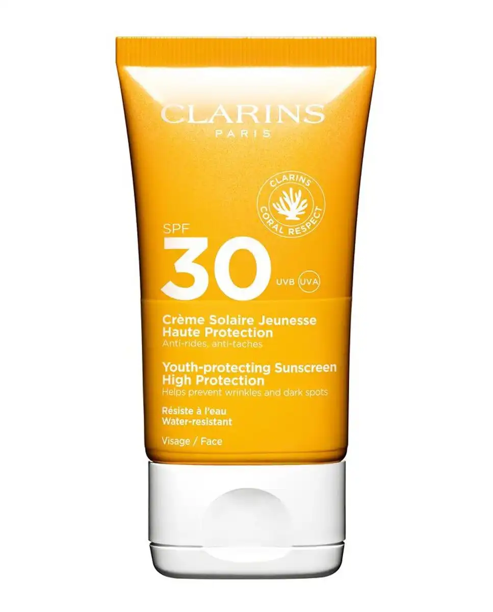 Clarins - Crema Solar Juventud Alta Protección SPF 30 Clarins. - Clarins - Comparador de precios