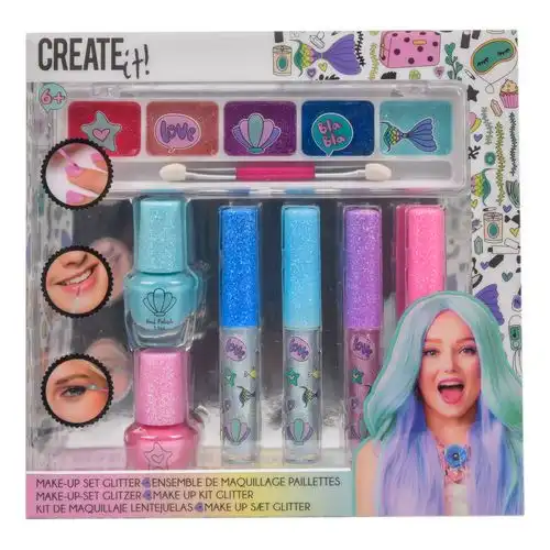 Create It Make Up Set Gliter Mermaid 1 und Set de maquillaje - Create It - Comparador de precios