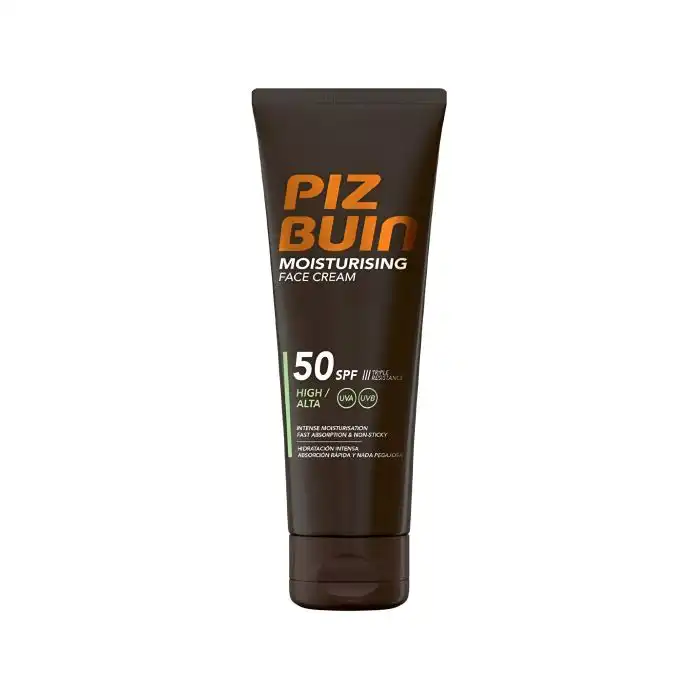 Crema Facial Moisturing SPF50+ 50 ml - Piz Buin - Comparador de precios
