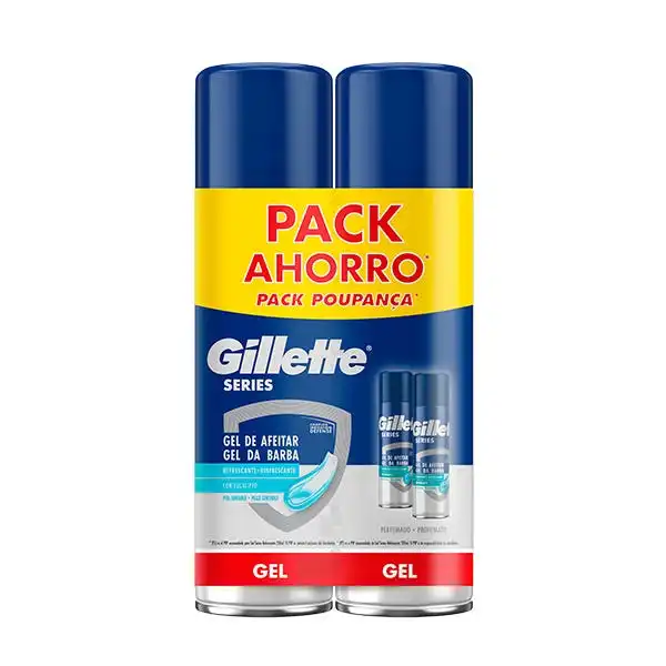 Duplo Gel Series Piel Sensile - Gillette - Comparador de precios