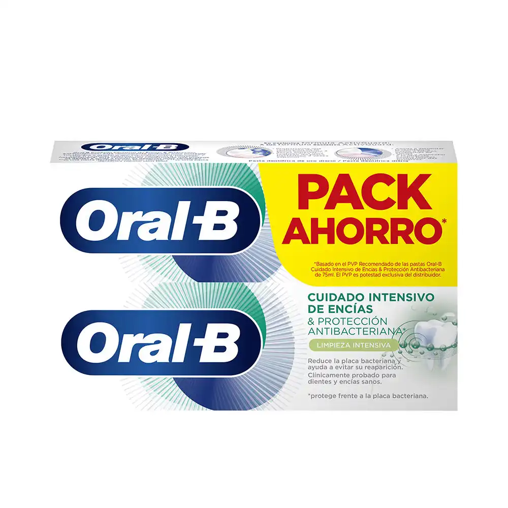 Encias Cuidado Intensivo Limpieza Dentífrico lote 2 x 75 ml - Oral-B - Comparador de precios