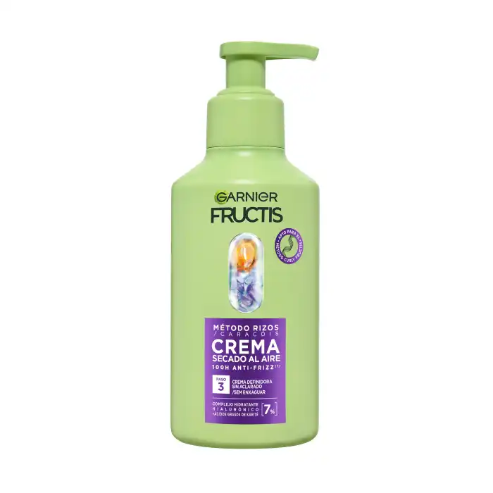 Fructis Método Rizos Crema de Secado al Aire Paso 3 260 ml - Garnier - Comparador de precios