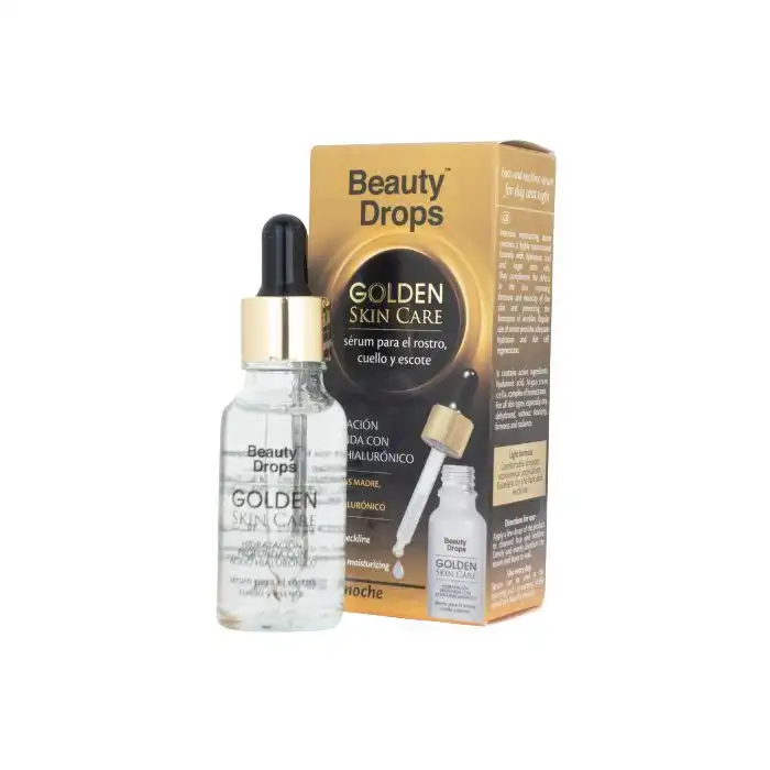 Golden Skin Care Serum para el rostro, cuello y escote 20 ml - Beauty Drops - Comparador de precios