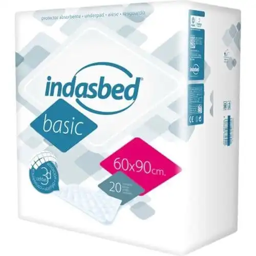 Indasbed basic protege camas 60x90 cm 20 unidades - Indas - Comparador de precios