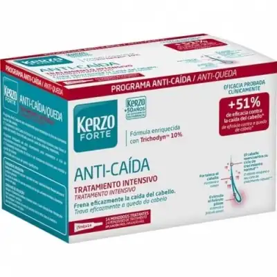 Kerzo Kerzo Forte Tratamiento Intensivo Anticaida, 70 ml - KERZO - Comparador de precios