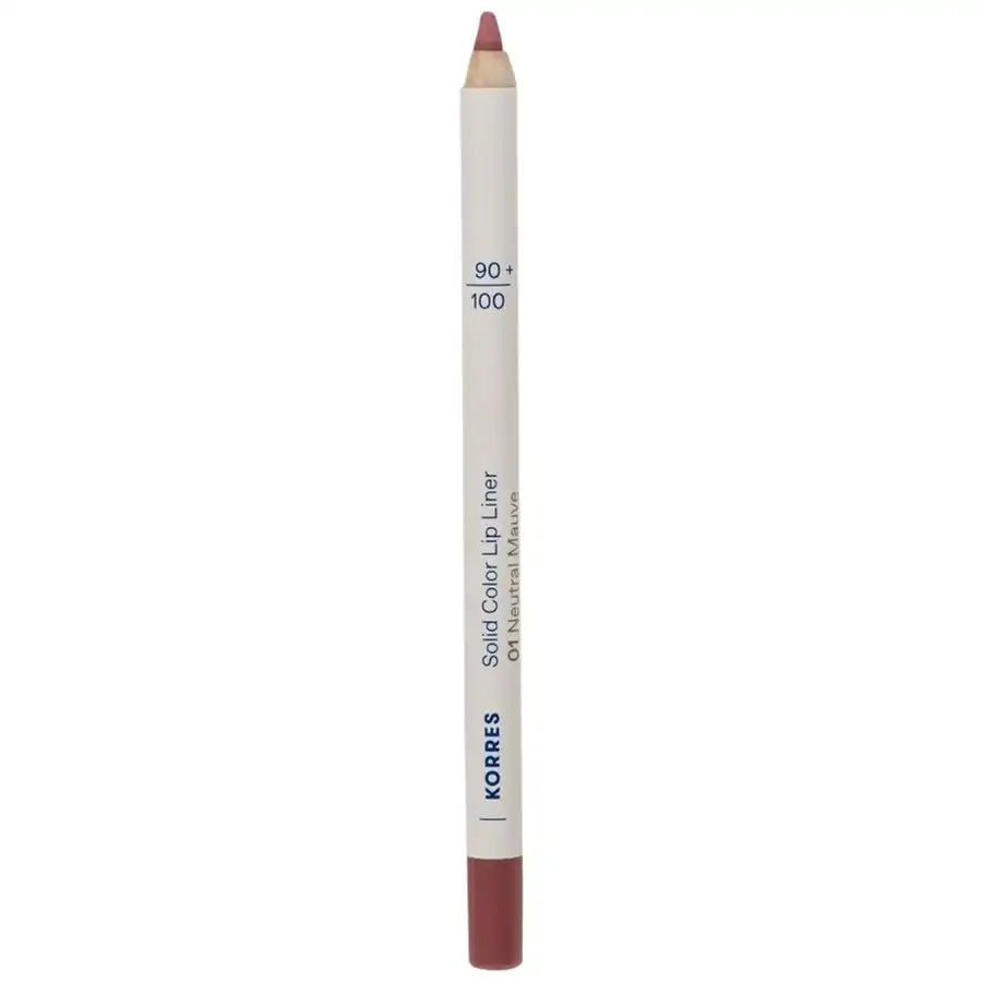 KORRES - Solid Color Lipliner Perfiladores de labios 1.2 g 01 Neutral Mauve - Korres - Comparador de precios