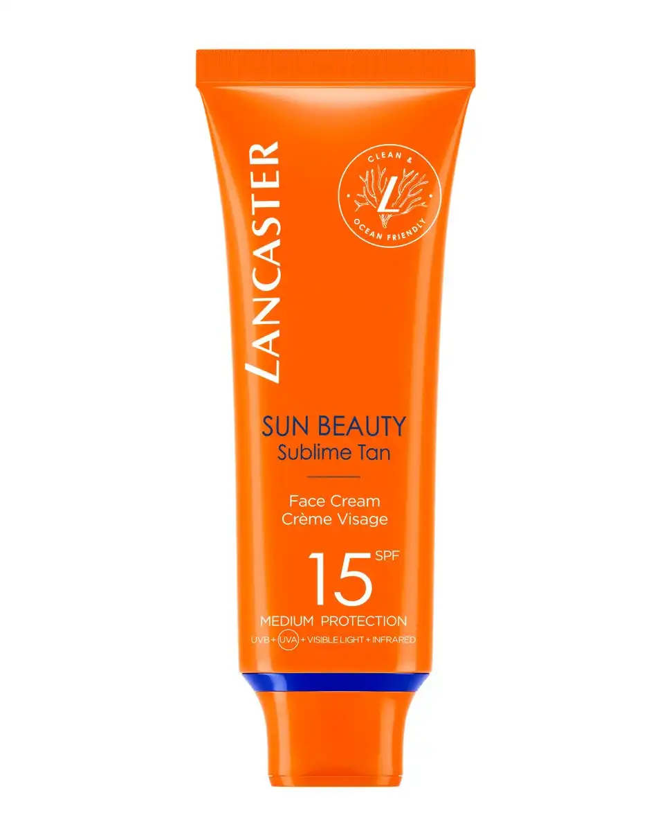 Lancaster - Crema Protector Solar Sun Beauty Face Cream SPF15 50 ml - Lancaster - Comparador de precios