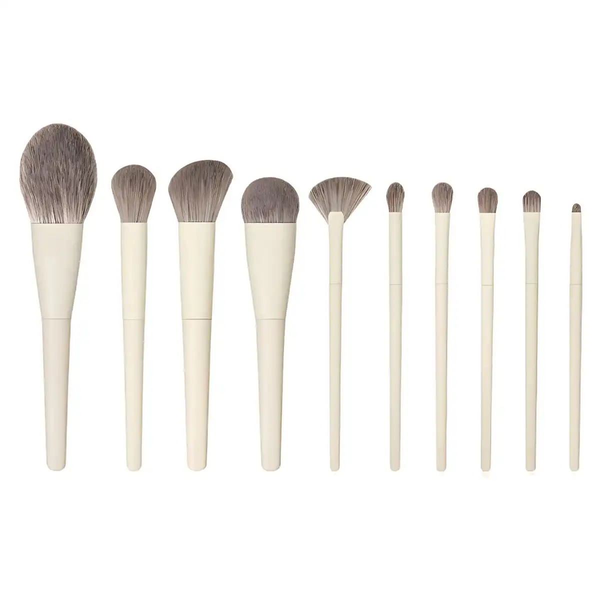 Milky Makeup Set de Brochas de Maquillaje Set de brochas Milky White - Technique Pro - Comparador de precios