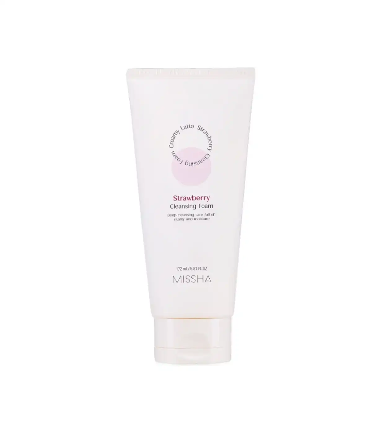 Missha Missha Creamy Latte Cleansing Foam Strawberry, 172 ml - Missha - Comparador de precios