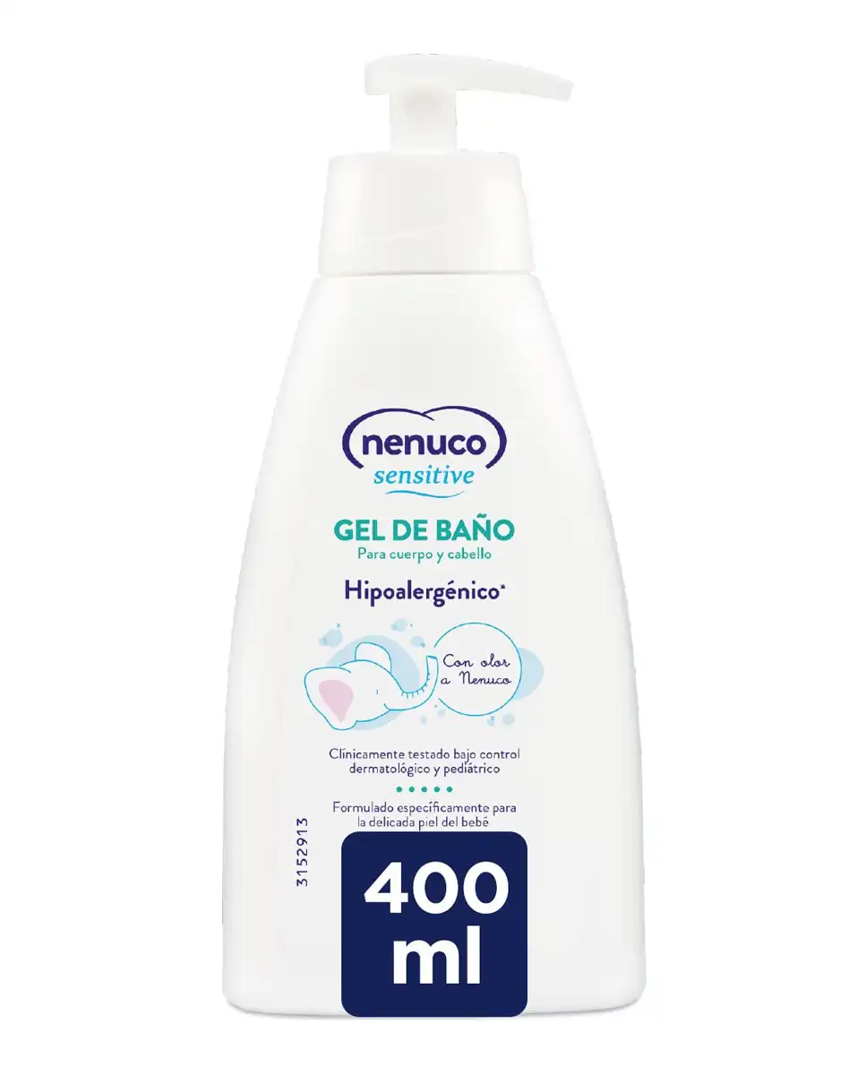 Nenuco - Gel De Baño Hipoalergénico Para Bebé Sensitive - Nenuco - Comparador de precios