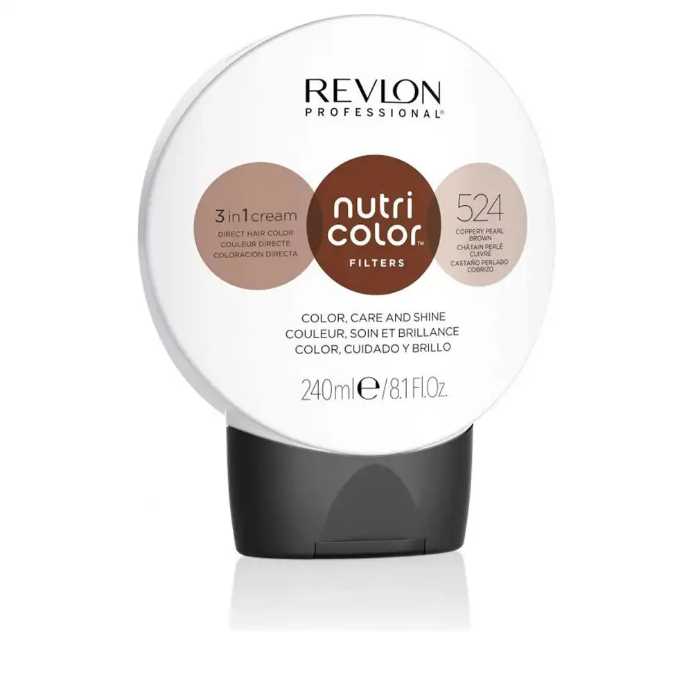 Nutri Color Mascarilla Capilar con Color 524 Coppery Pearl Brown - Revlon - Comparador de precios
