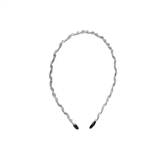 Oh My Hair Diadema Metálica Espirales Plateada - You Are The Princess - Comparador de precios