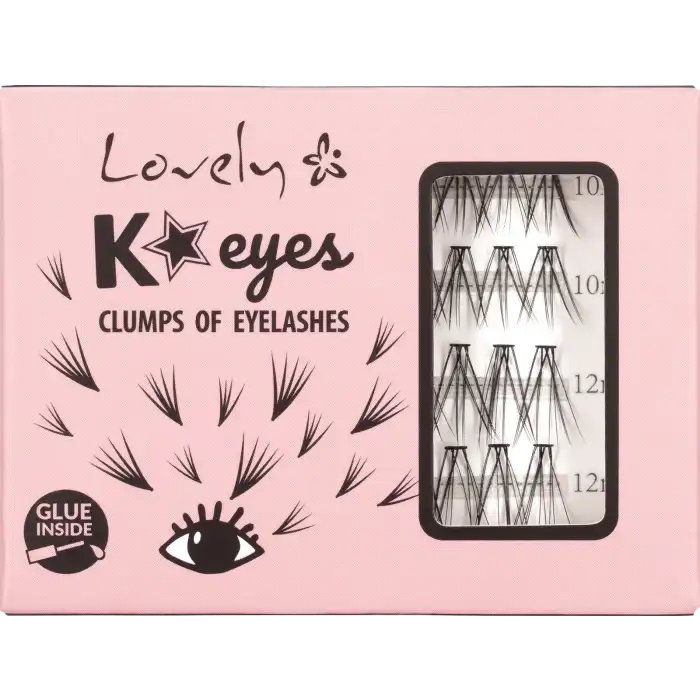 Pestañas Postizas K'Eyes Clumps of Eyelashes - Lovely Makeup - Comparador de precios