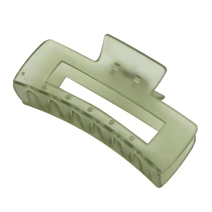 Pinza Rectangular Verde Transparente - Woo oow - Comparador de precios
