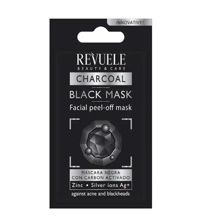 Revuele - Mascarilla facial negra de carbón activo peel off (15 ml) - Revuele - Comparador de precios