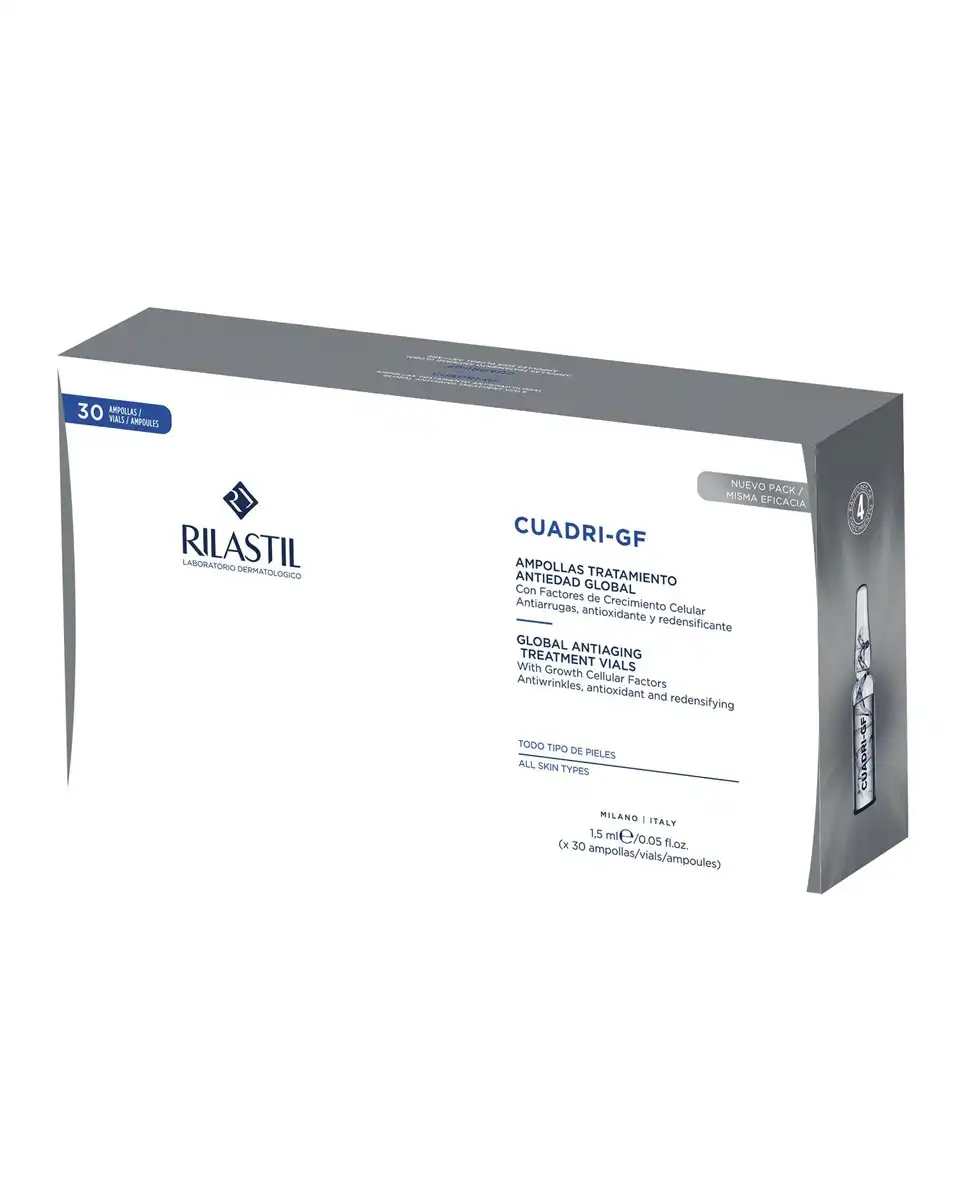 Rilastil - 30 Ampollas Cuadri Gf Antioxidante Multirepair - Rilastil - Comparador de precios