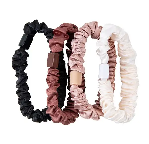 Scrunchie Satinado Marrones - 1699 - Comparador de precios