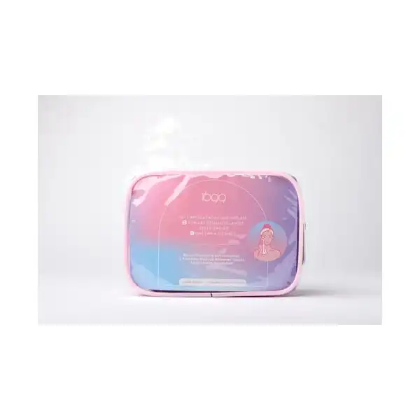 Set 2 Toallas + Banda Velcro Con Neceser - 1699 - Comparador de precios
