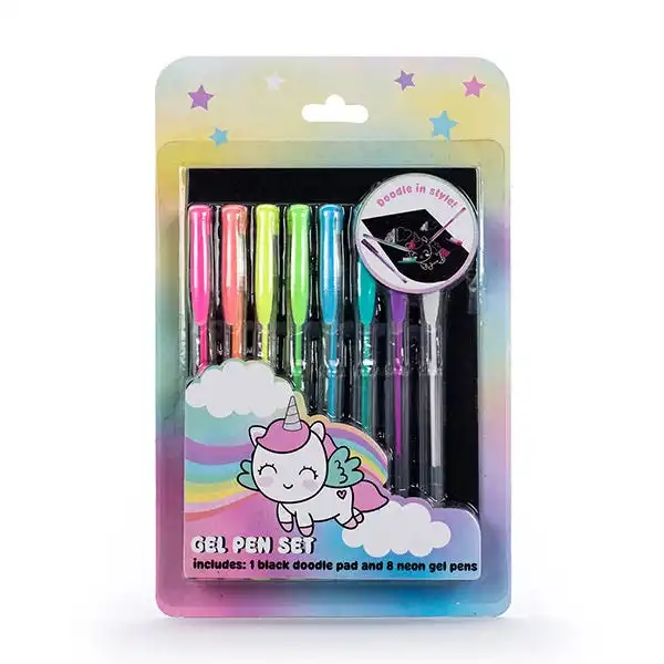 Set BolÃ­grafos Gel Unicornio - LIFE IS COLORFUL - Comparador de precios