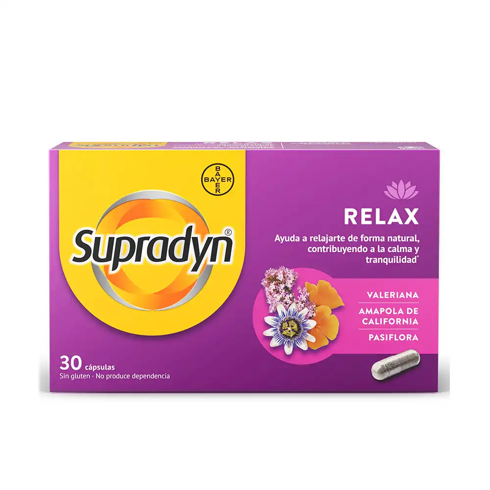 Supradyn Relax cápsulas 30 u - SUPRADYN - Comparador de precios