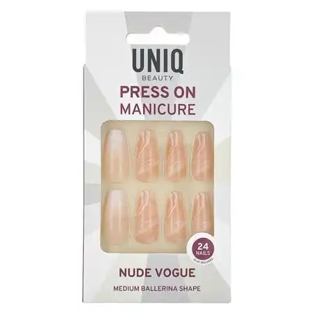 UNIQ - Bailarinas Medianas Vogue Nude Uñas postizas y diseños de uñas 24 pieces 1 Pieza - UNIQ - Comparador de precios