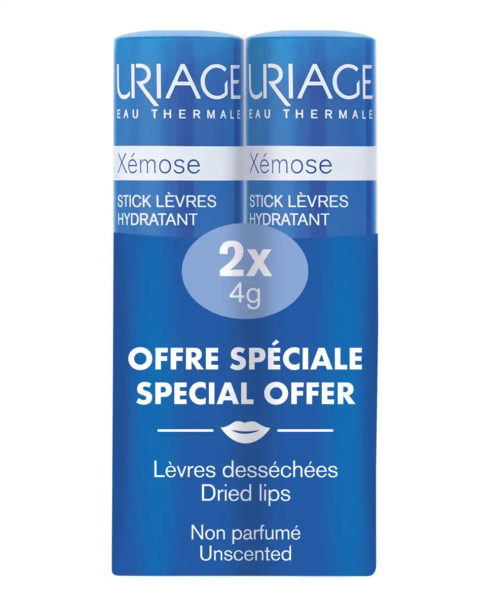 Uriage - Duplo Stick Labial Hidratante Xémose - Uriage - Comparador de precios