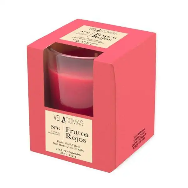 Vela No 6 Frutos Rojos - VELAROMAS - Comparador de precios