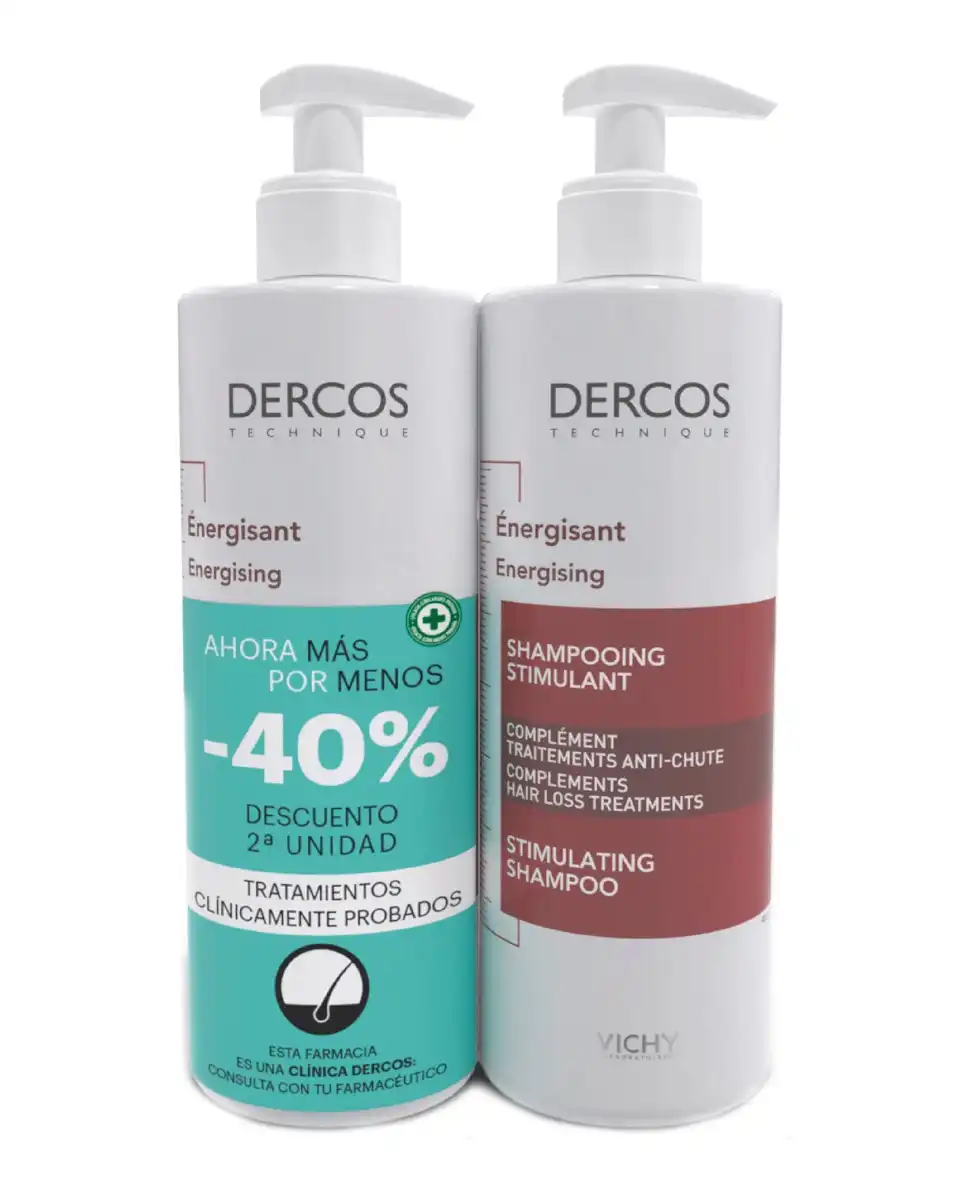 Vichy - Duplo Champú Estimulante Dercos Technique - Vichy - Comparador de precios