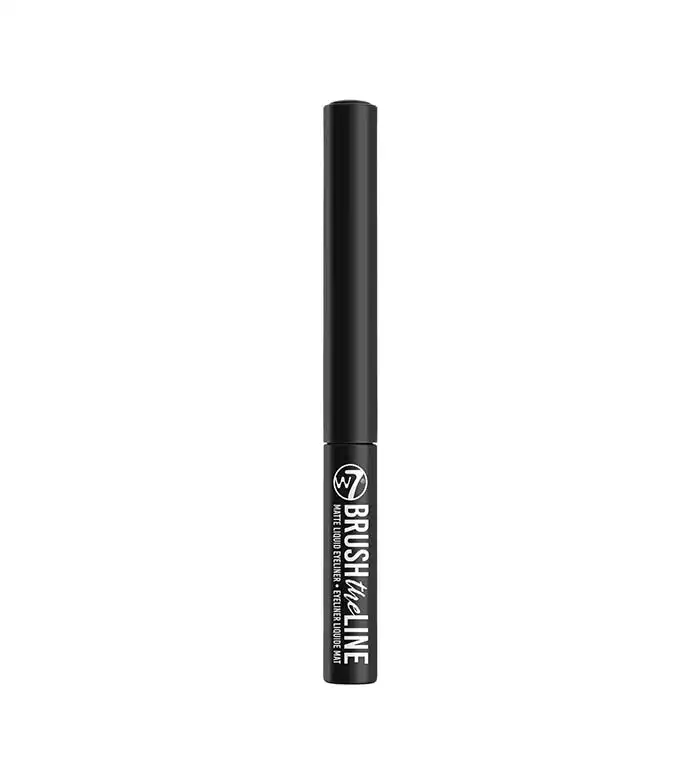 W7 - Delineador de ojos líquido mate Brush the Line - W7 - Comparador de precios