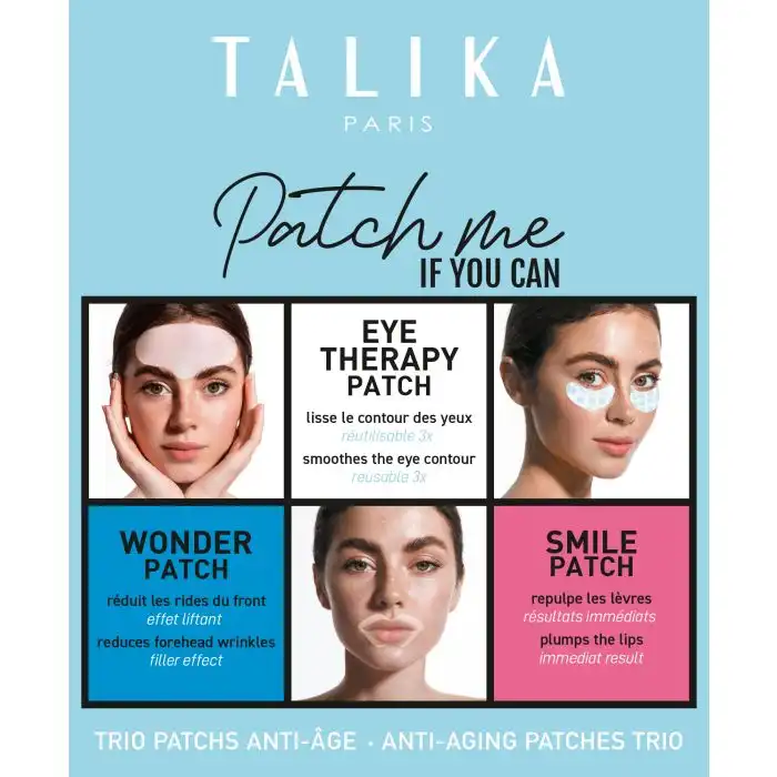 Trio de Parches Antiedad Patch Me If You Can - Talika - Comparador de precios