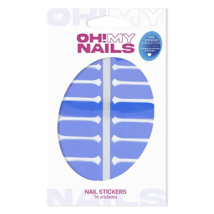 ¡43% DTO! Oh My Nails Stickers Termoaction Azul - You Are The Princess - Comparador de precios