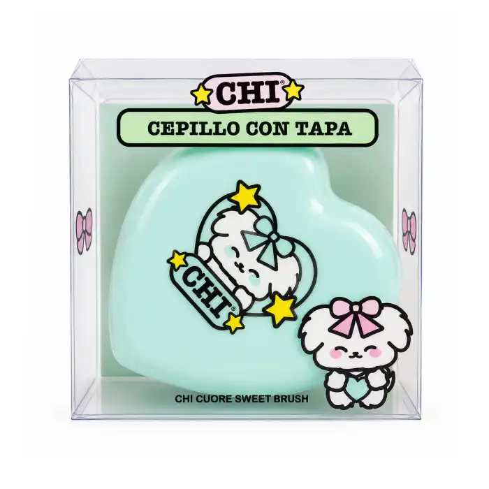 Cuore Brush Cepillo Desenredante con Tapa 45 gr - CHI - Comparador de precios