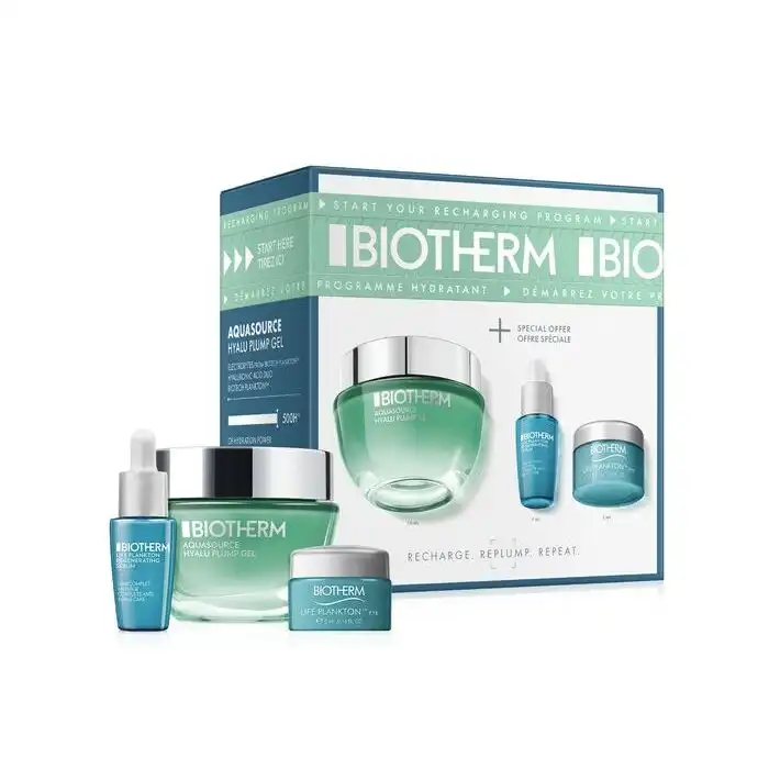 Aquasource Hyalu Plump Routine Set de Rutina Facial - Biotherm - Comparador de precios