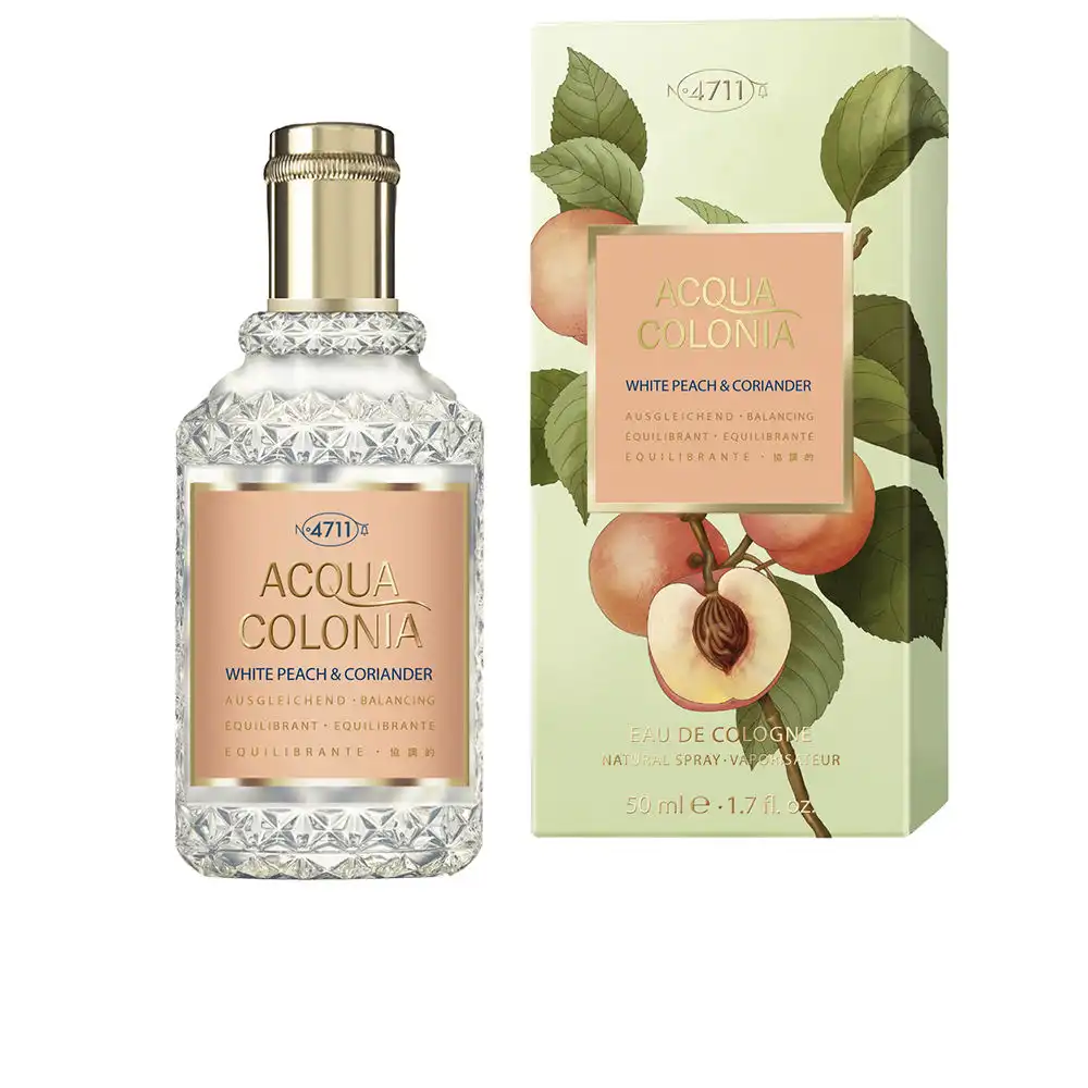 Acqua Colonia White Peach & Coriander eau de cologne vaporizador 50 ml - 4711 - Comparador de precios