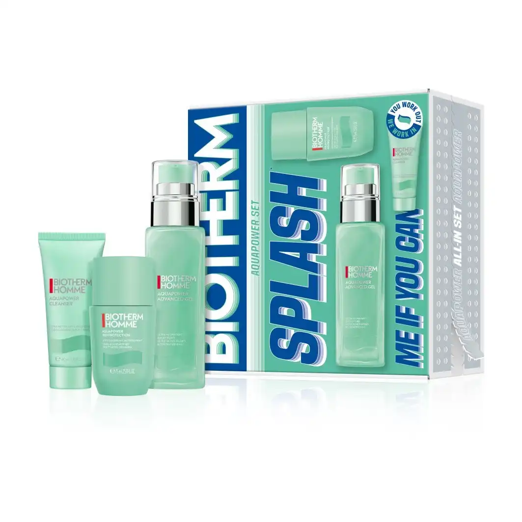 Aquapower Cofre de Regalo Set de tratamiento facial - Biotherm Homme - Comparador de precios