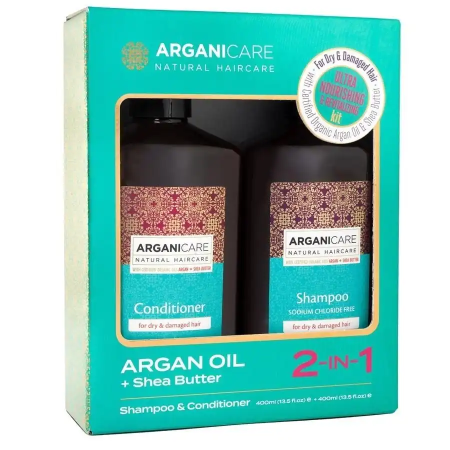 Arganicare  Arganicare Duo Champu y Suavizante Argan , 800 ml - Arganicare - Comparador de precios