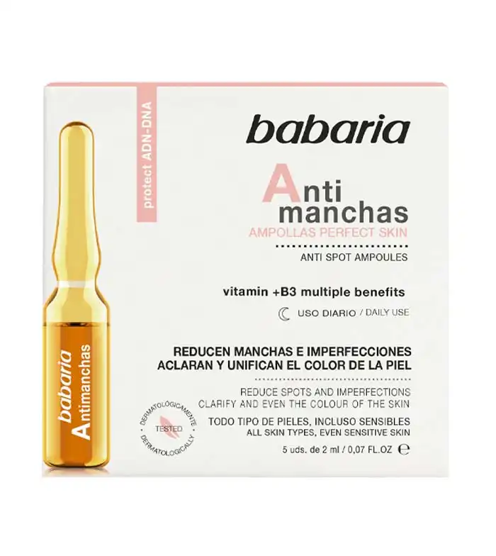 Babaria - Ampollas faciales Antimanchas - Babaria - Comparador de precios