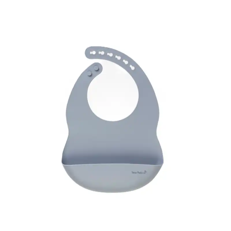 Babero de silicona gris - SARO - Comparador de precios
