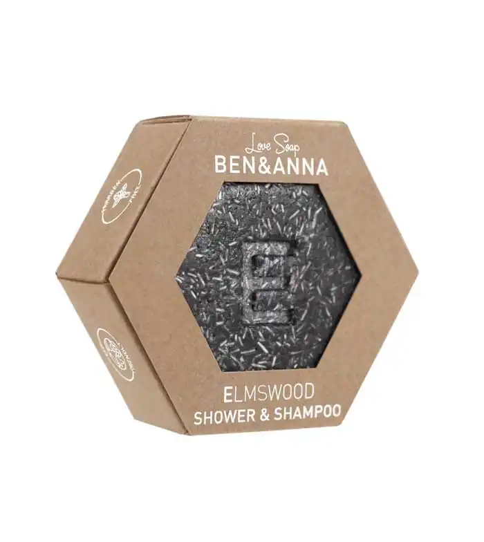 Ben & Anna - Jabón y champú sólido 60g - Elm Wood - Ben and Anna - Comparador de precios
