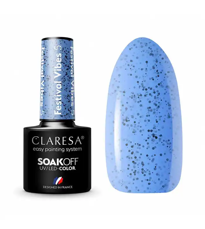 Claresa - Esmalte semipermanente Soak off Festival Vibes - 5 - Claresa - Comparador de precios
