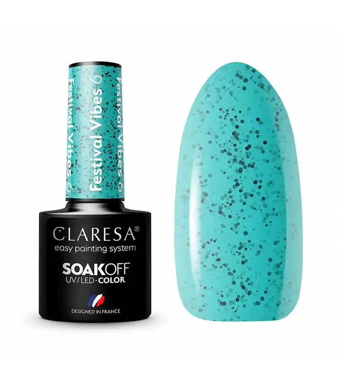 Claresa - Esmalte semipermanente Soak off Festival Vibes - 6 - Claresa - Comparador de precios
