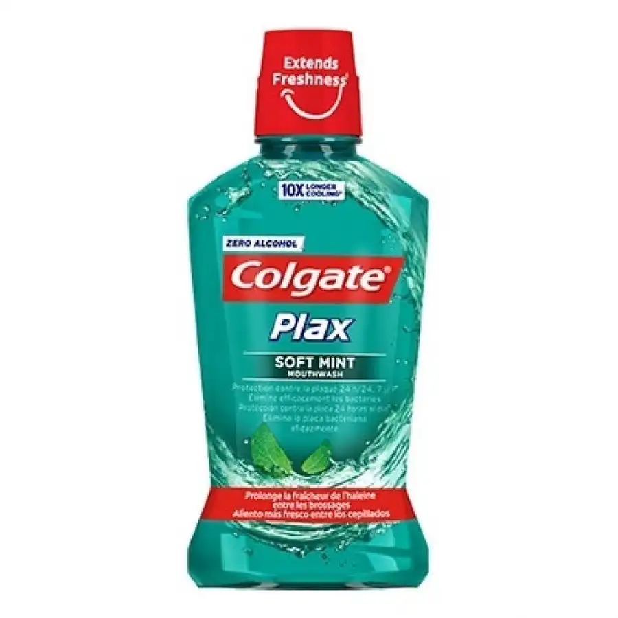 Colgate - Dental Enjuague Plax Multiprotección Duplo Candidiasis oral 500 ml female - Colgate - Comparador de precios