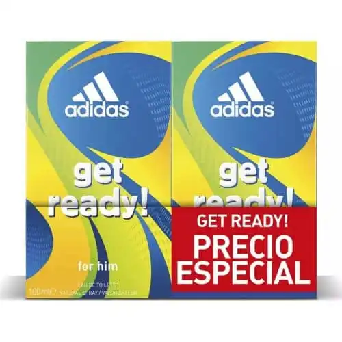 Coty Beauty Adidas Get Ready! Duplo 100 ml Eau de Toillete - Coty Beauty - Comparador de precios