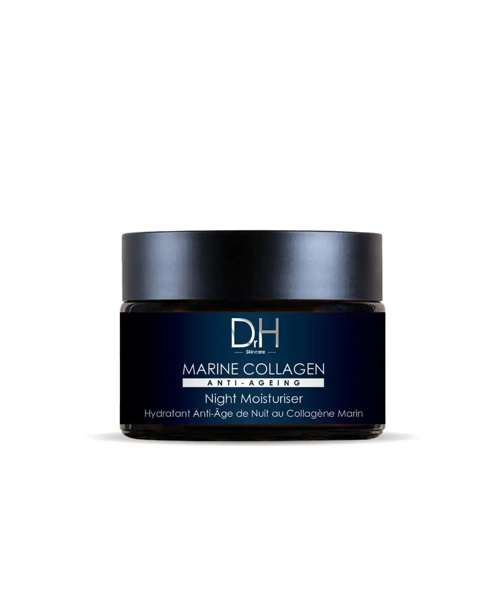 Crema hidratante de noche con colágeno marino Dr H 60ml 700 - skinChemists - Comparador de precios