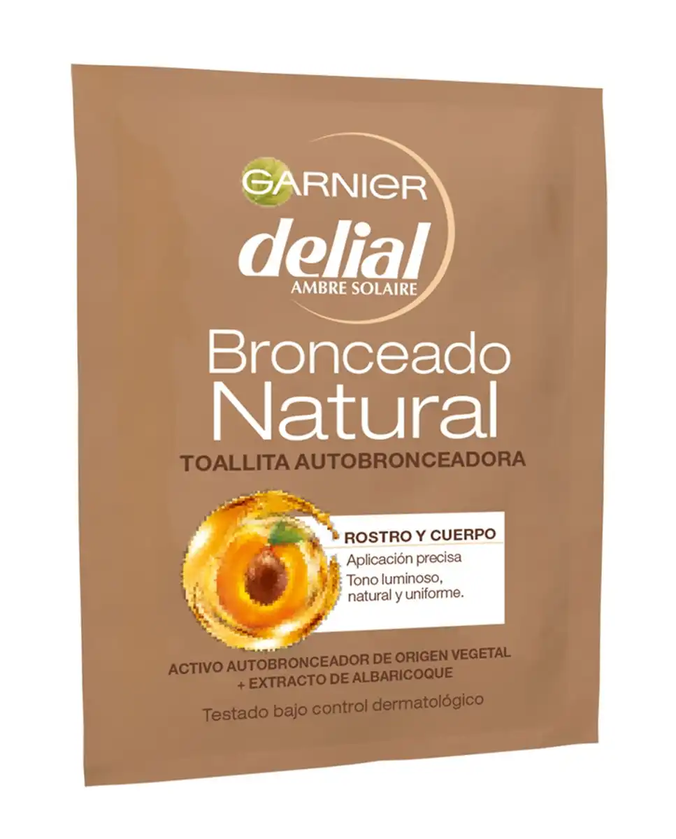 DELIAL - Toallita Autobronceadora Bronceado Natural Rostro Y Cuerpo Garnier - DELIAL - Comparador de precios