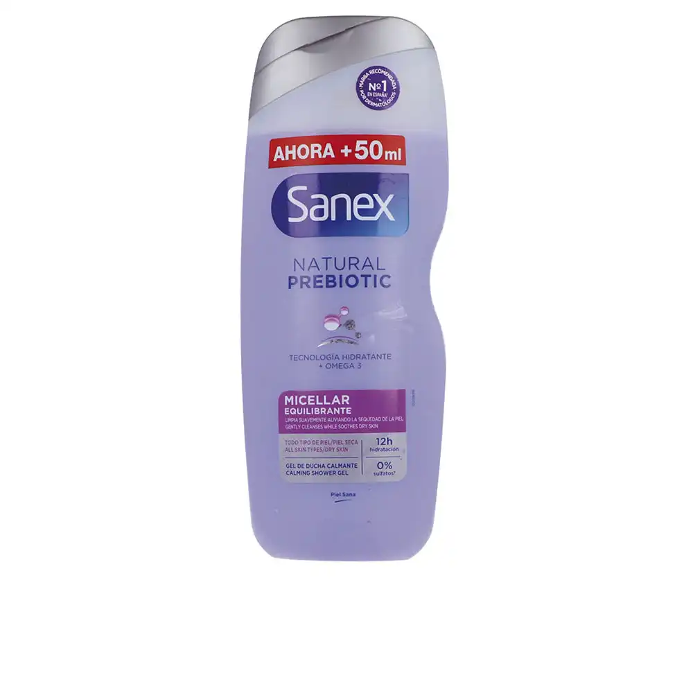 Dermo Equilibrante gel ducha piel seca 600 ml - Sanex - Comparador de precios
