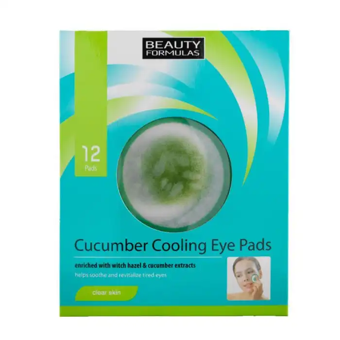 Disco Refrescante de Pepino para Ojos - Beauty Formulas - Comparador de precios