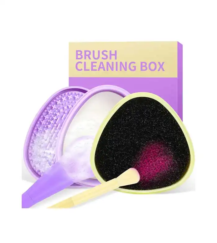 Docolor - Set de limpiadores para brochas Quick Cleaner Box & Wet Cleaning Soap Box - Docolor - Comparador de precios