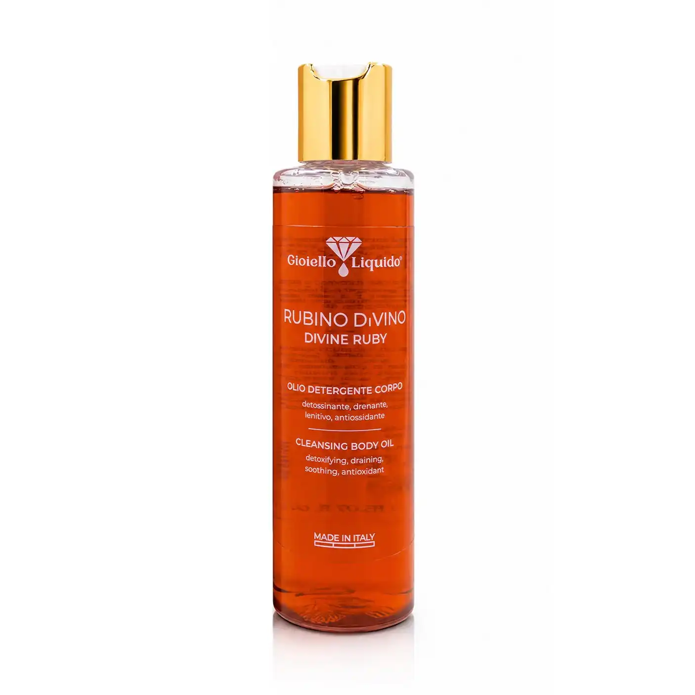 Gioiello Liquido - Aceite limpiador corporal "Rubí Divino" Aceites corporales 150 ml unisex - Gioiello Liquido - Comparador de precios